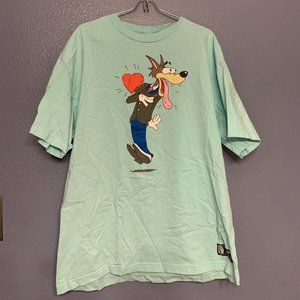 Hustle Gang Cartoon Wolf Tee